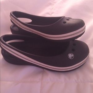 Girls ballet shoe crocs