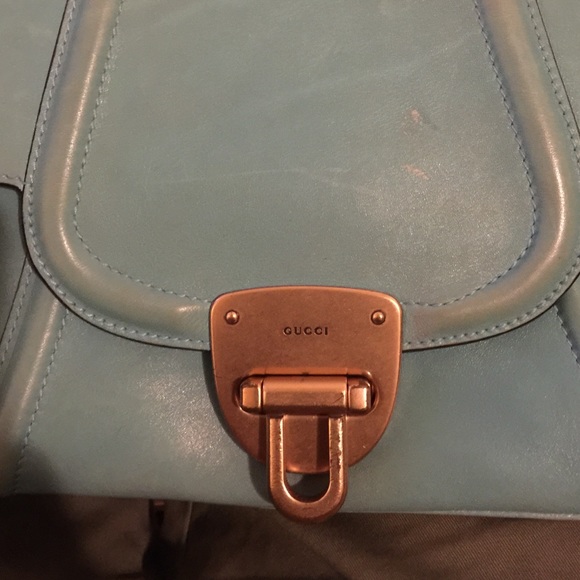 Baby blue vintage Gucci purse - Picture 4 of 4