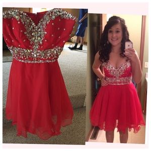 Mori lee homecoming dress