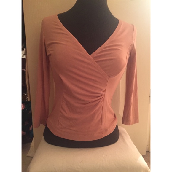 BCBG V-neck top - XS