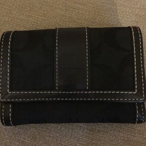 Coach trifold wallet