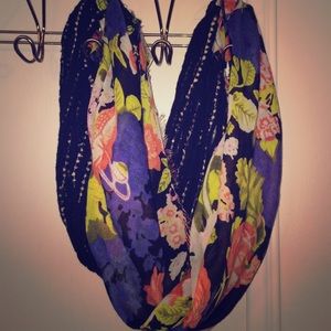 Floral Infinity Scarf