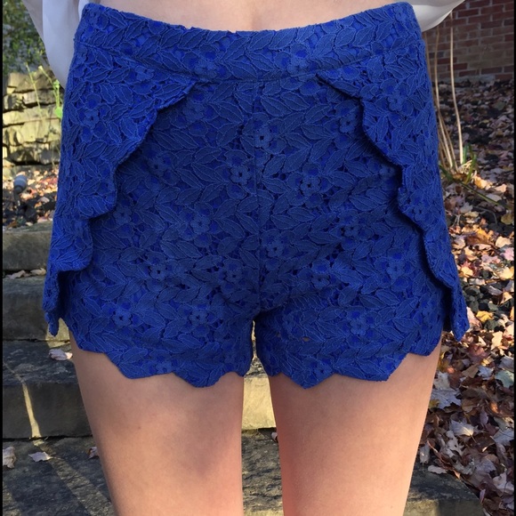 Crochet shorts, new