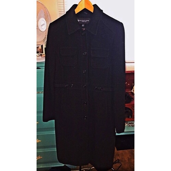 Black Wool Coat