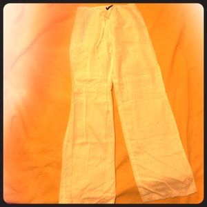 The Limited Linen holiday pant xs