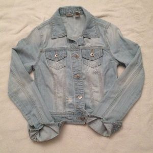Mudd Denim Jacket in Light Denim