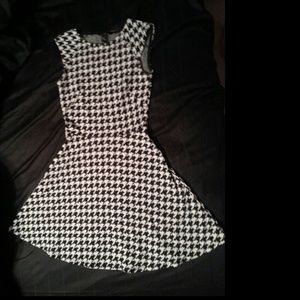 H & M houndstooth dress