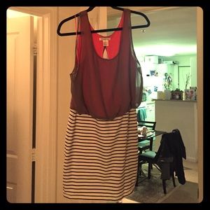 Open back dress