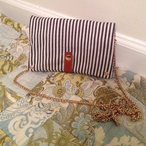 Street Level Striped Crossbody