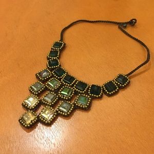 Anthropologie bib necklace