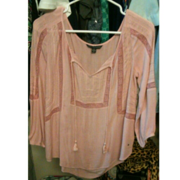 Light pink blouse