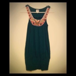 Final Sale! Cute Beaded Collar Dress!!