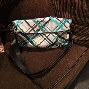 Thirty one fold over purse