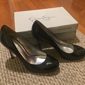 Jessica Simpson Black/Smooth Patent