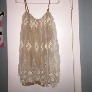 Summer Dressy Lace Tank