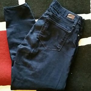 Dark wash Paige skinny jeans