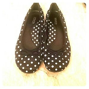 Polka dot flats