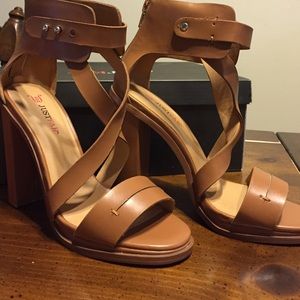 Tan heels