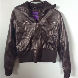 Faux leather Miley jacket