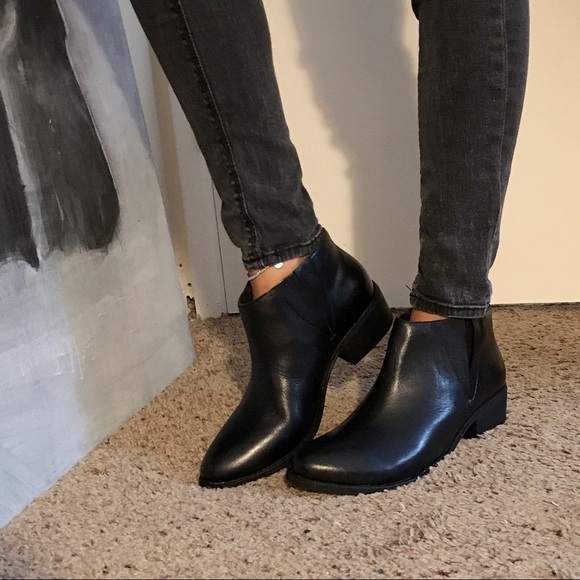 matisse black booties