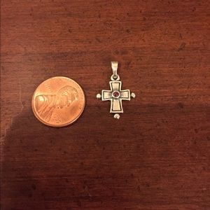 James Avery mini cross pendant