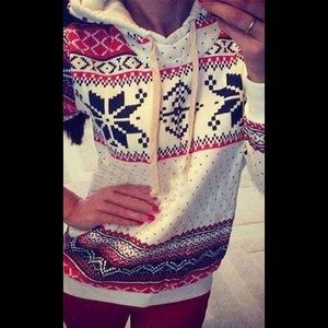*Brand New* Christmas Sweater Print Hoodie