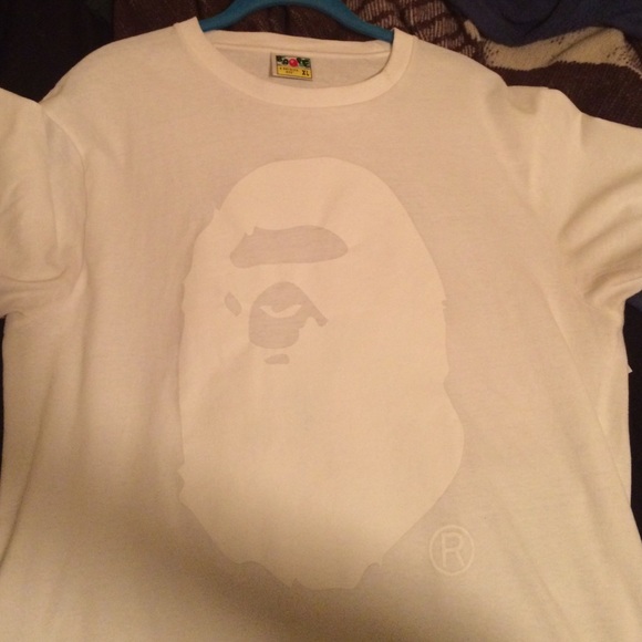 White Bape Tshirt - Picture 2 of 4