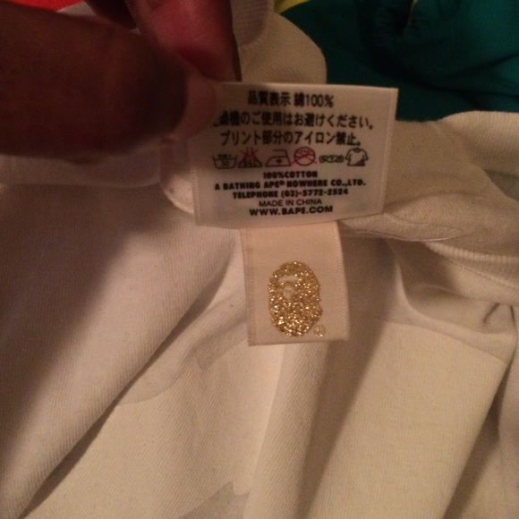 White Bape Tshirt - Picture 4 of 4