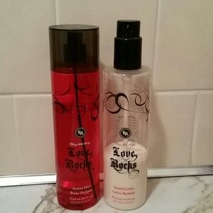 Sexy little things love rocks spray and lotion