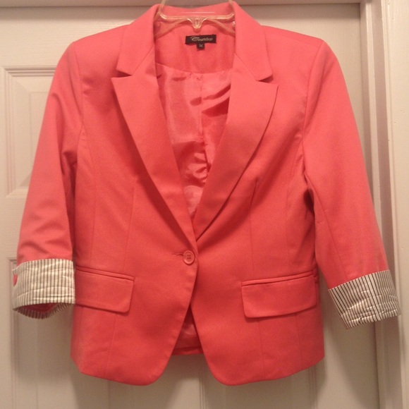 Coral blazer