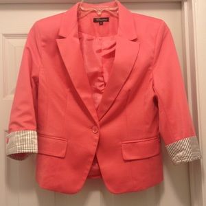 Coral blazer