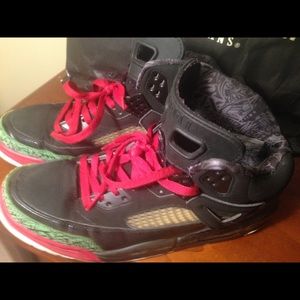 Black air Jordan "spizikes"