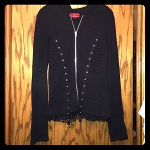 Cute Black Hoodie (XL)