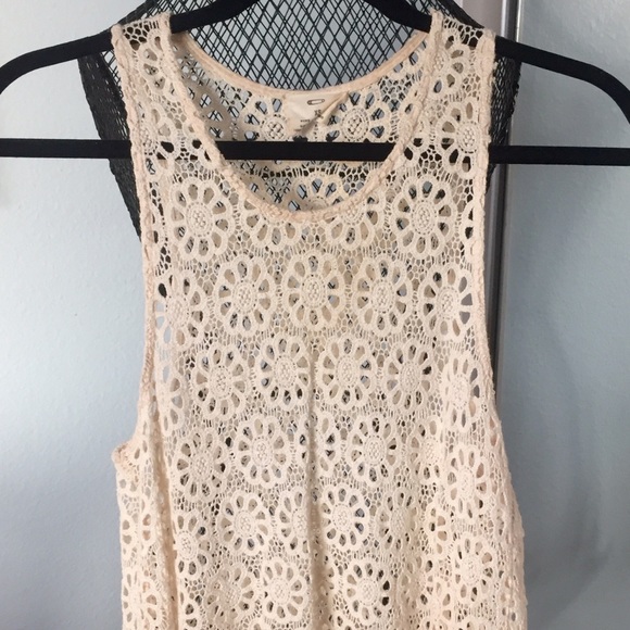 Woven tank top
