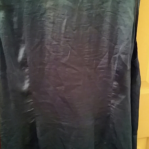 Royal blue sleeveless dressy blouse - Picture 3 of 3