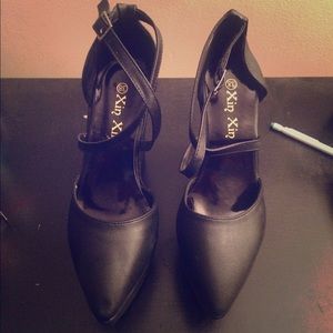 Cute close toe heels