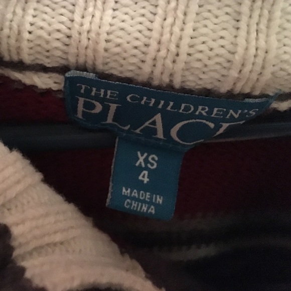Boys Size 4 zip sweater - Picture 2 of 2