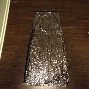 Sequin skirt! Super cute!!