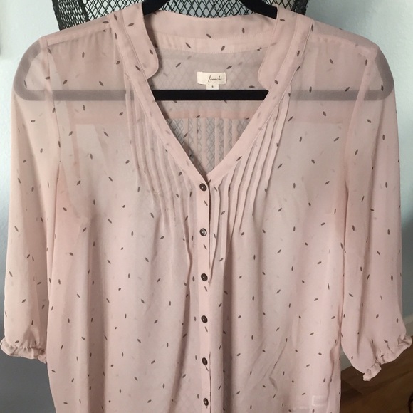 Sheer blouse