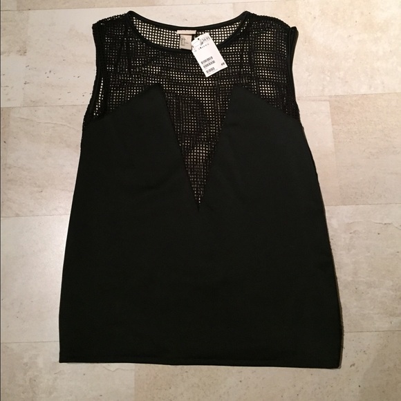 Mesh Sleeveless Top