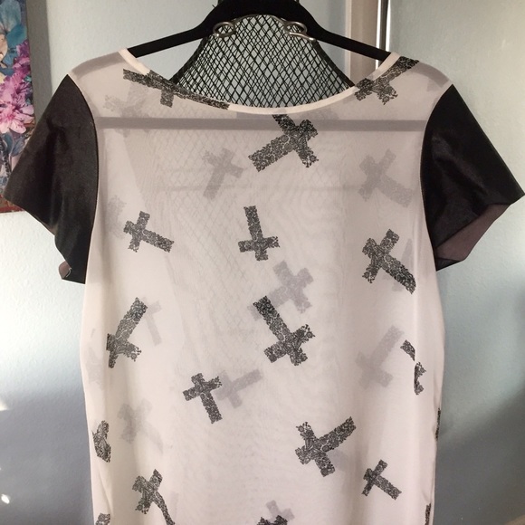 Sheer blouse