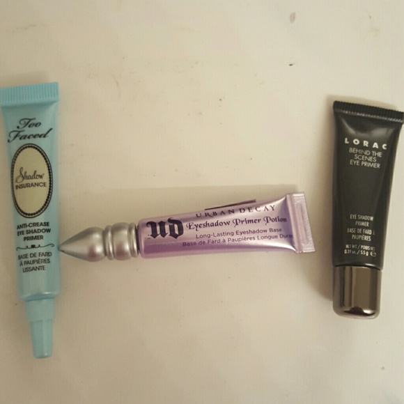 Eyeshadow primer lot!