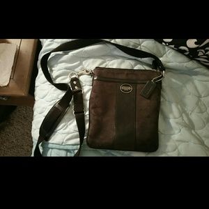 COACH Crossbody Purse (black)