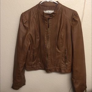Faux Leather HeartSoul Jacket
