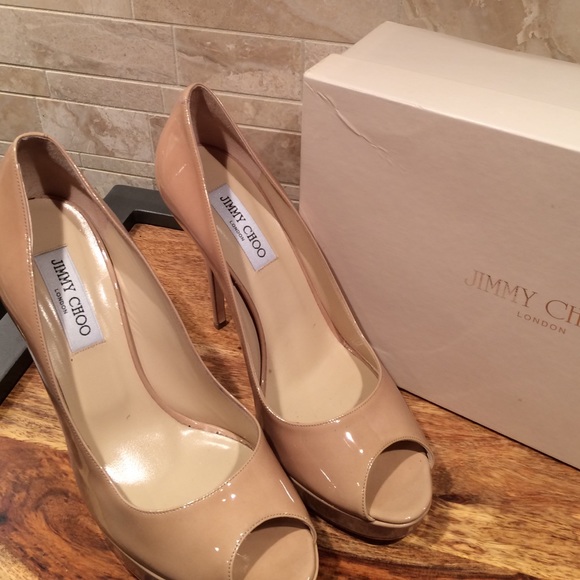 SOLD - Jimmy choo crown patent leather heels sz 42 - Picture 2 of 4