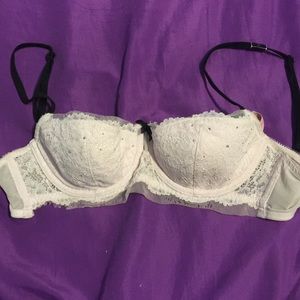 Victoria secret pink 34C lace rhinestone bra