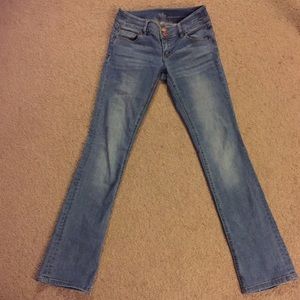 SOHO JEANS -CURVE CREATOR BOOTCUT - BLUE MINK WASH