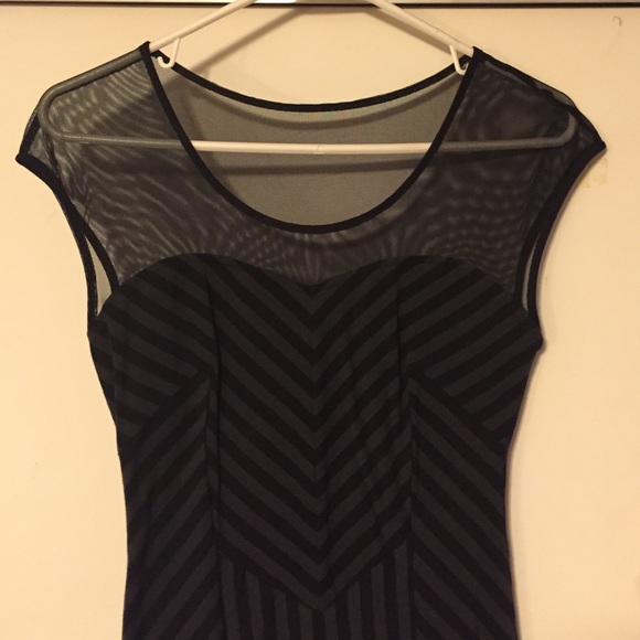 Black fitted dress!