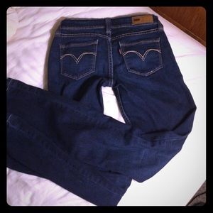 Dark Blue Levi's Demi Curve Jeans
