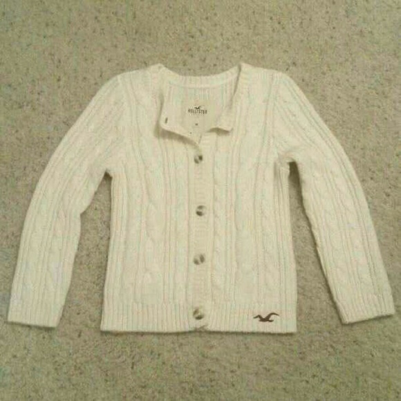 Cream knit cardigan